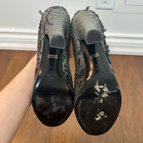 Isabella Fiore Leather Pumps Sz. 10 - Picture 4 of 4